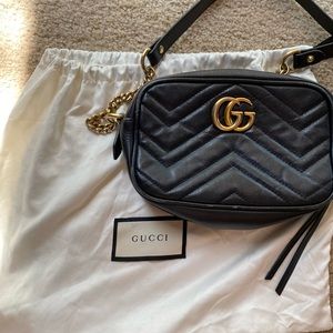 Authentic Gucci Marmont Mini Shoulder Bag